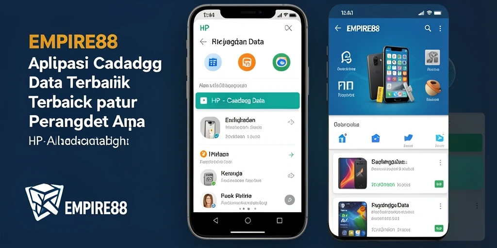 Antarmuka pengguna EMPIRE88 untuk cadangan data yang intuitif dan efisien.
