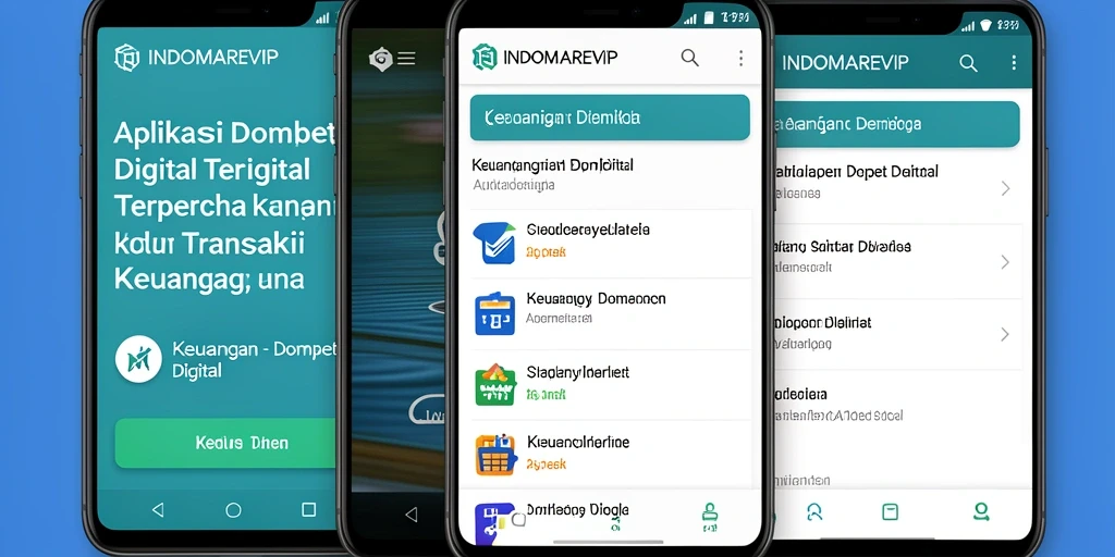 Tampilan antarmuka INDOMAREVIP yang menarik dan mudah digunakan.